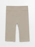 LC Waikiki Women's Straight Elastic Waist Seamless Shorts Tights